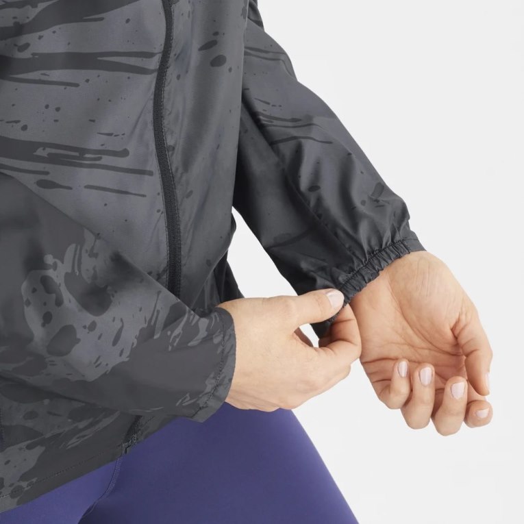 Salomon Bonatti Cross Wind Women's Shell Jackets Black | CA 64J30